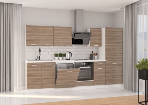 Dave virtuvės komplektas 300 cm su stalviršiais