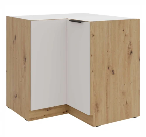 Apatinė kampinė spintelė 90/90 cm Solea 90×90 ND 2F BB