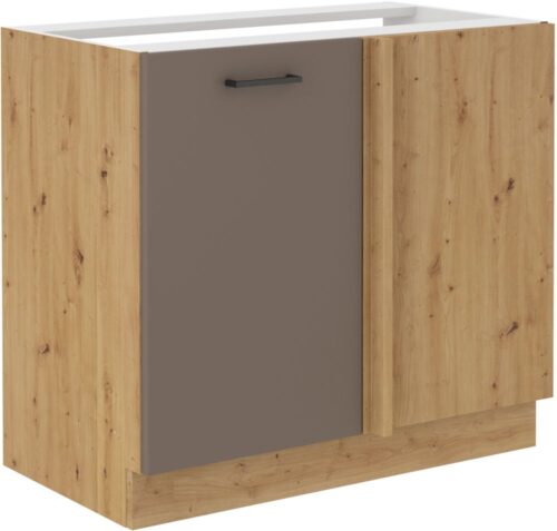 Apatinė kampinė spintelė 105/60 cm Bologna 105 ND 1F BB