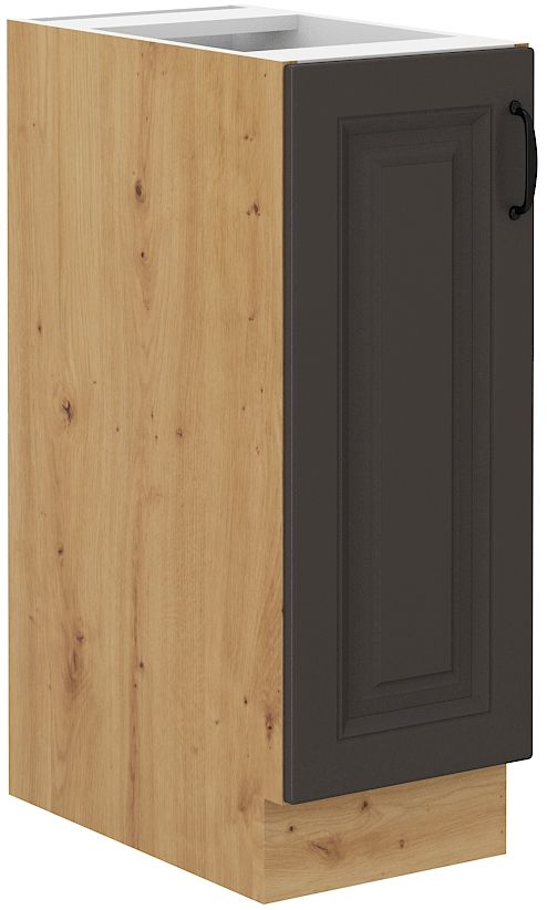 Apatinė spintelė 30 cm Cargo Stillo artisan/grafitas 30 D CARGO BB