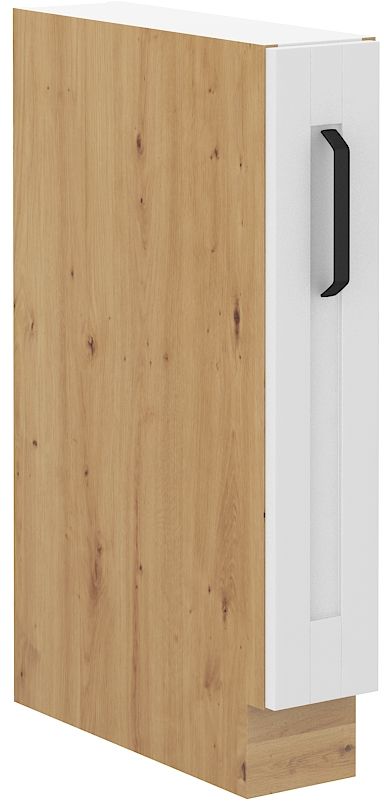 Apatinė spintelė 15 cm Cargo Luna balta/artisan 15 D CARGO BB