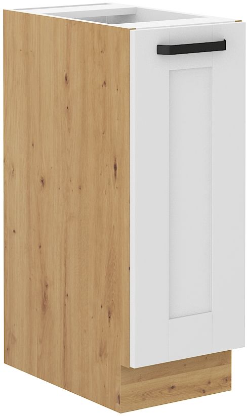 Apatinė spintelė 30 cm Cargo Luna balta/artisan 30 D CARGO BB