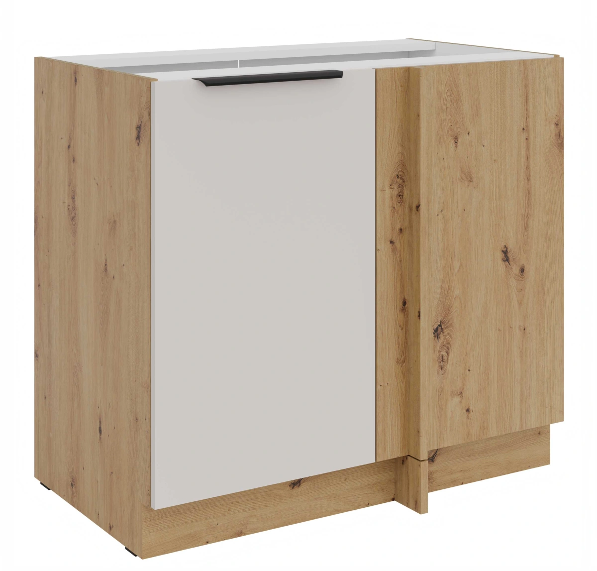 Apatinė kampinė spintelė 105/60 cm Solea 105 ND 1F BB