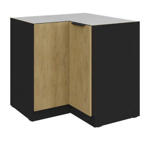 Apatinė kampinė spintelė 90/90 cm Cremona 90×90 ND 2F BB