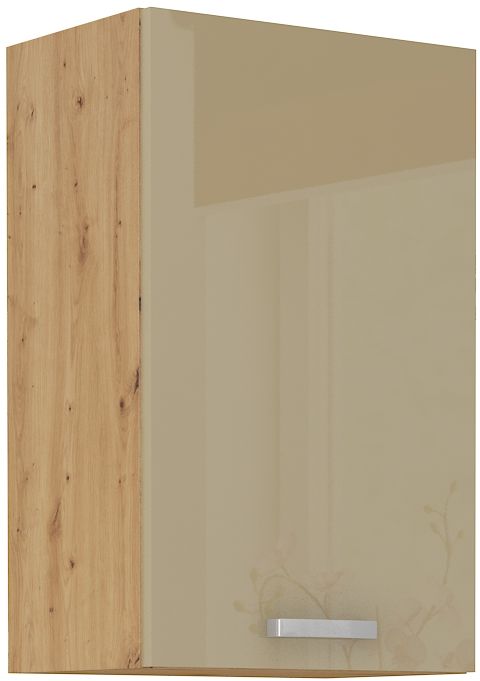 Viršutinė spintelė 45 cm Artisan kapučino blizgi 45 G-72 1F