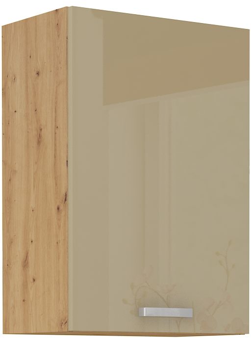 Viršutinė spintelė 50 cm Artisan kapučino blizgi 50 G-72 1F