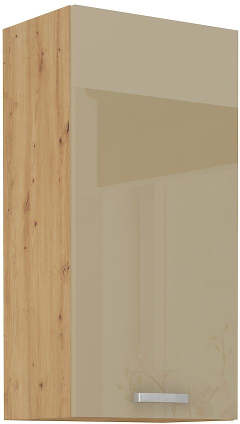 Viršutinė spintelė 45 cm Artisan kapučino blizgi 45 G-90 1F