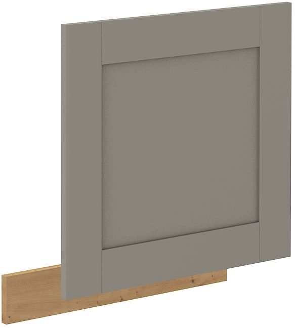 Indaplovės priekinė dalis 60 cm, atvira panelė Luna artisan/molio pilkumo ZM 570x596