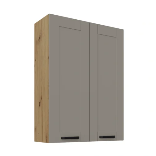 Viršutinė spintelė 80 cm Luna artisan/molio pilkumo 80 G-108 2F