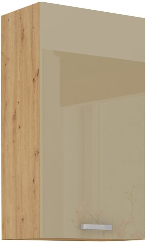 Viršutinė spintelė 50 cm Artisan kapučino blizgi 50 G-90 1F