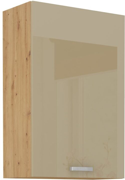 Viršutinė spintelė 60 cm Artisan kapučino blizgi 60 G-90 1F