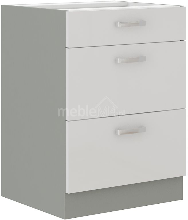 Bianka 60 D 3S BB apatinė spintelė su stalčiais