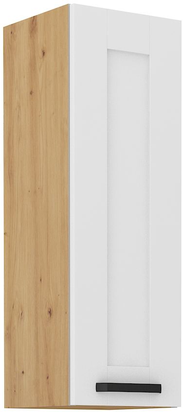 Viršutinė spintelė 30 cm Luna balta/artisan 30 G-90 1F