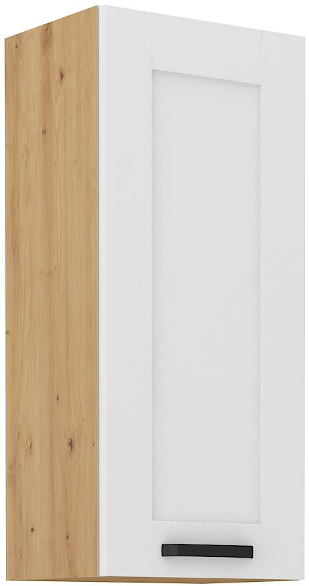 Viršutinė spintelė 40 cm Luna balta/artisan 40 G-90 1F