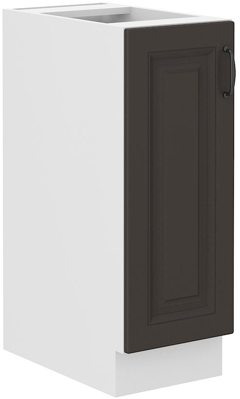 Apatinė spintelė 30 cm Cargo Stillo balta/grafito spalvos 30 D CARGO BB