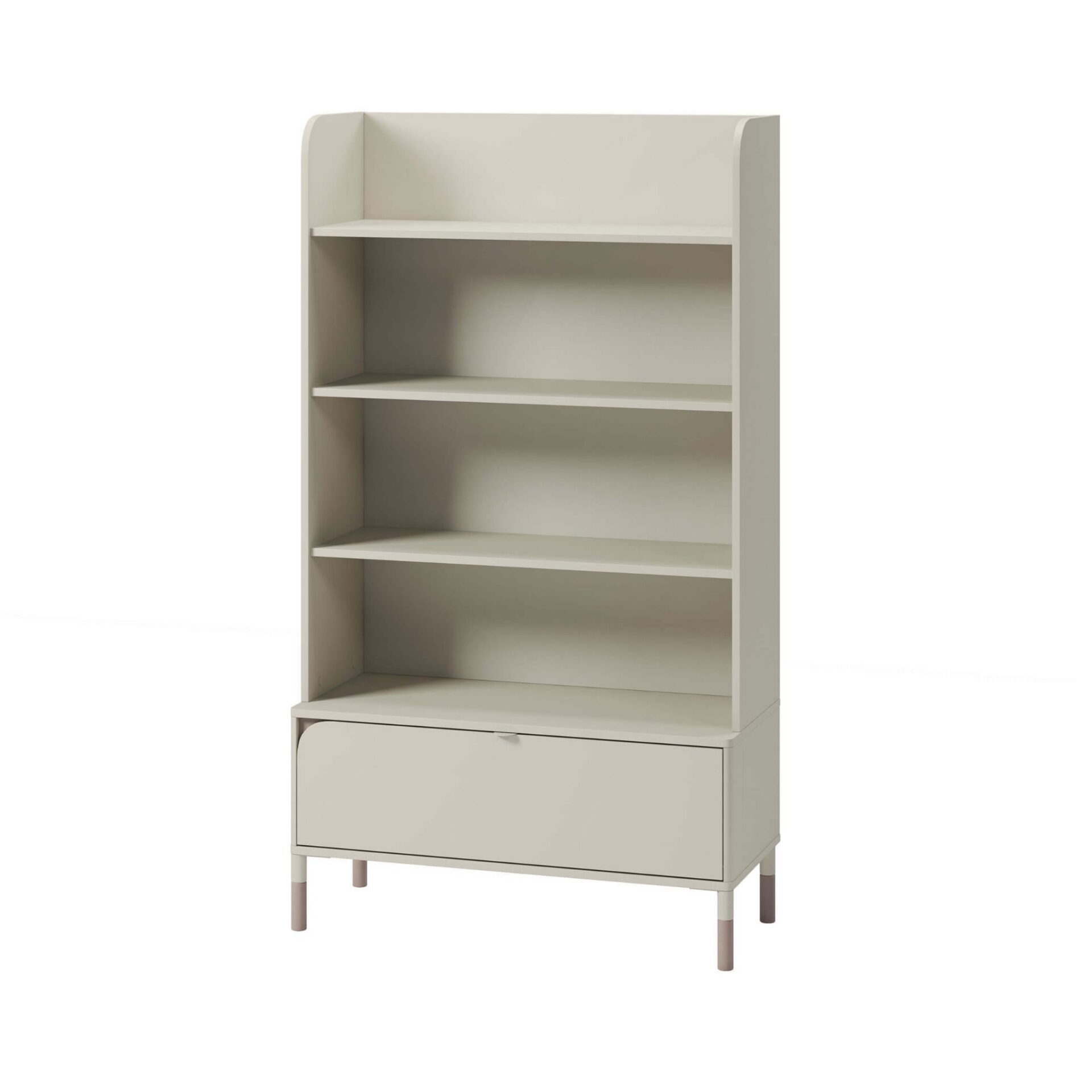 HARMONY HR-02 knygų lentyna su stalčiumi | Kašmyras ir triufeliai