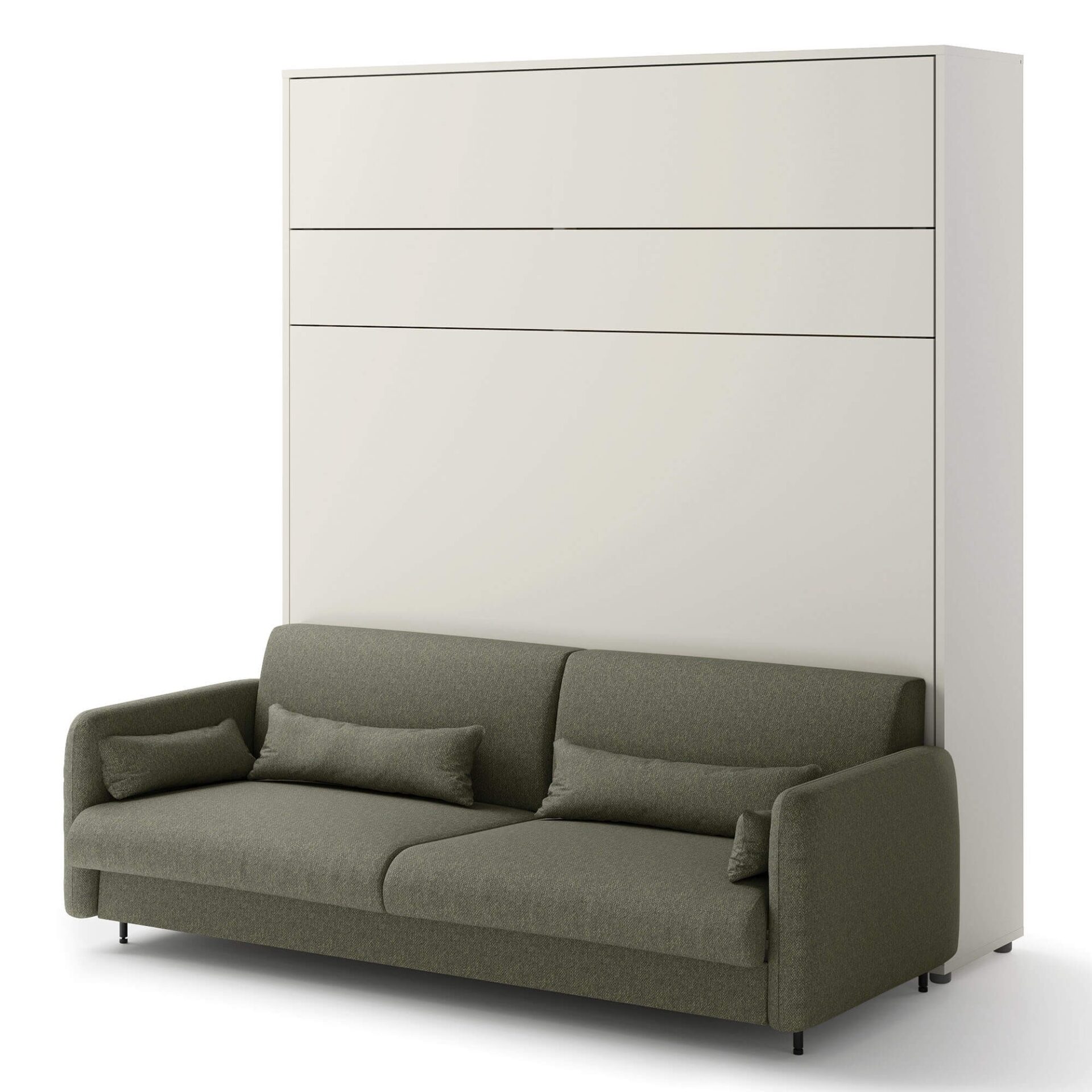 Lovos koncepcija BC-35 - Sofa 180, skirta BC-13 - žalia/balta priekinė dalis — изображение 3