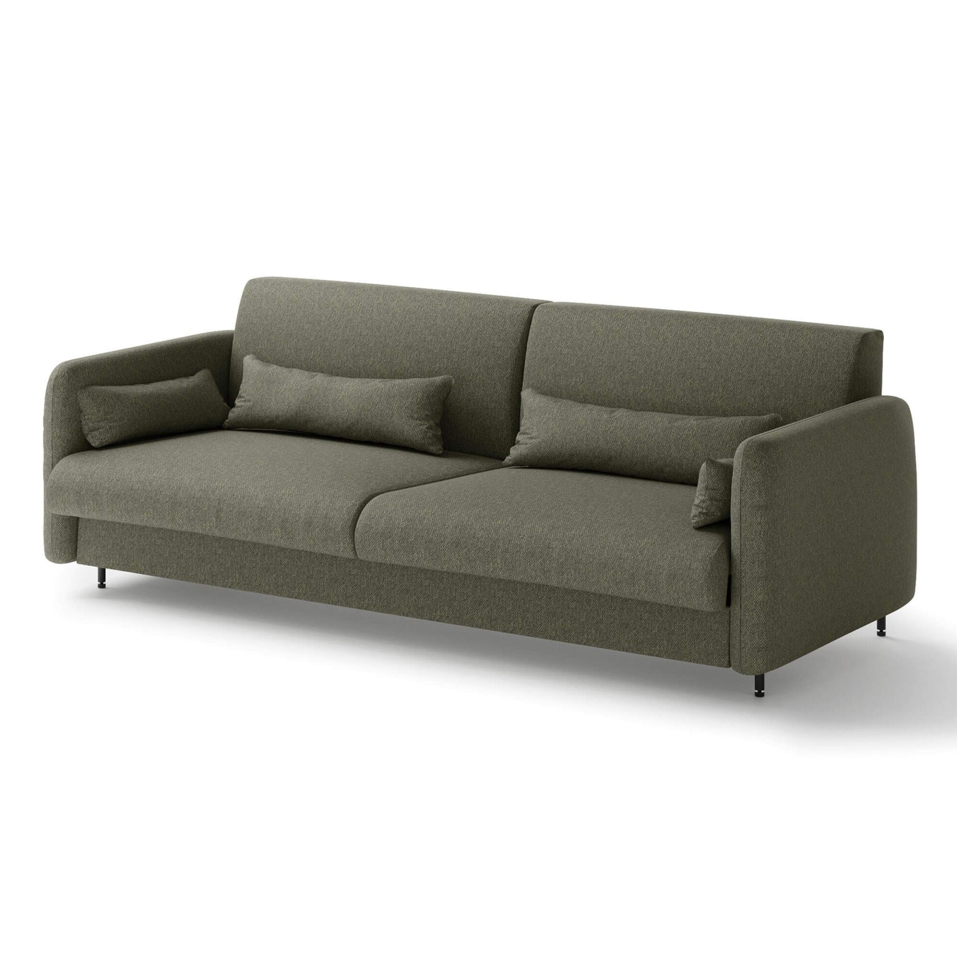 Lovos koncepcija BC-35 - Sofa 180, skirta BC-13 - žalia/balta priekinė dalis — изображение 4