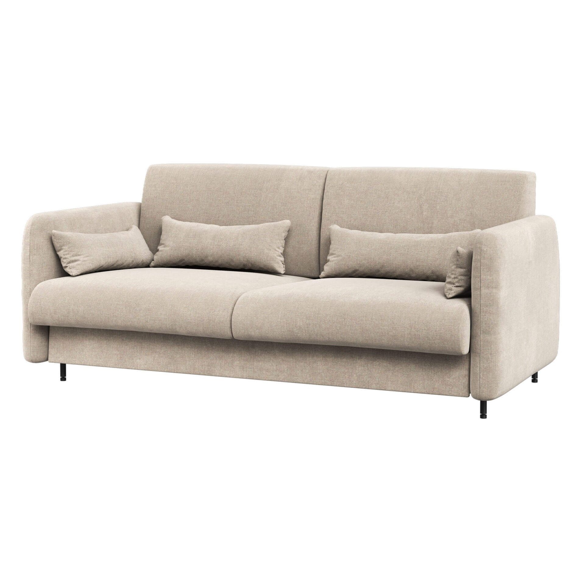 LOVOS KONCEPCIJA BC-18 - Sofa 140, skirta BC-01 - smėlio spalvos ART 82610 / meniško ąžuolo priekis — изображение 2