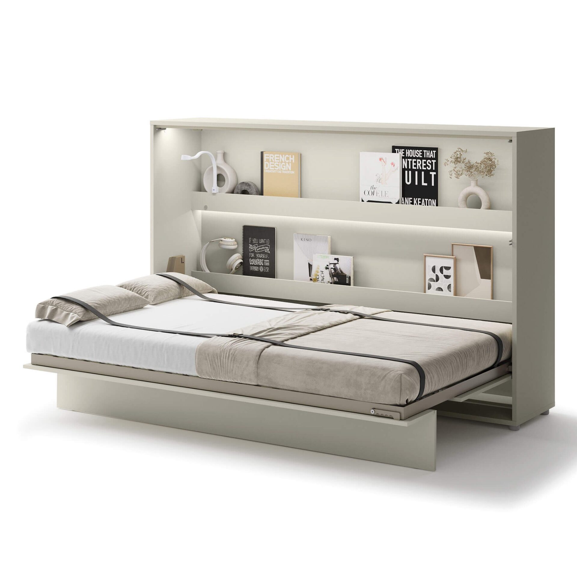 Lovos koncepcija BC-05 - horizontali sieninė lova 120 - kašmyro - Paveikslėlis 2