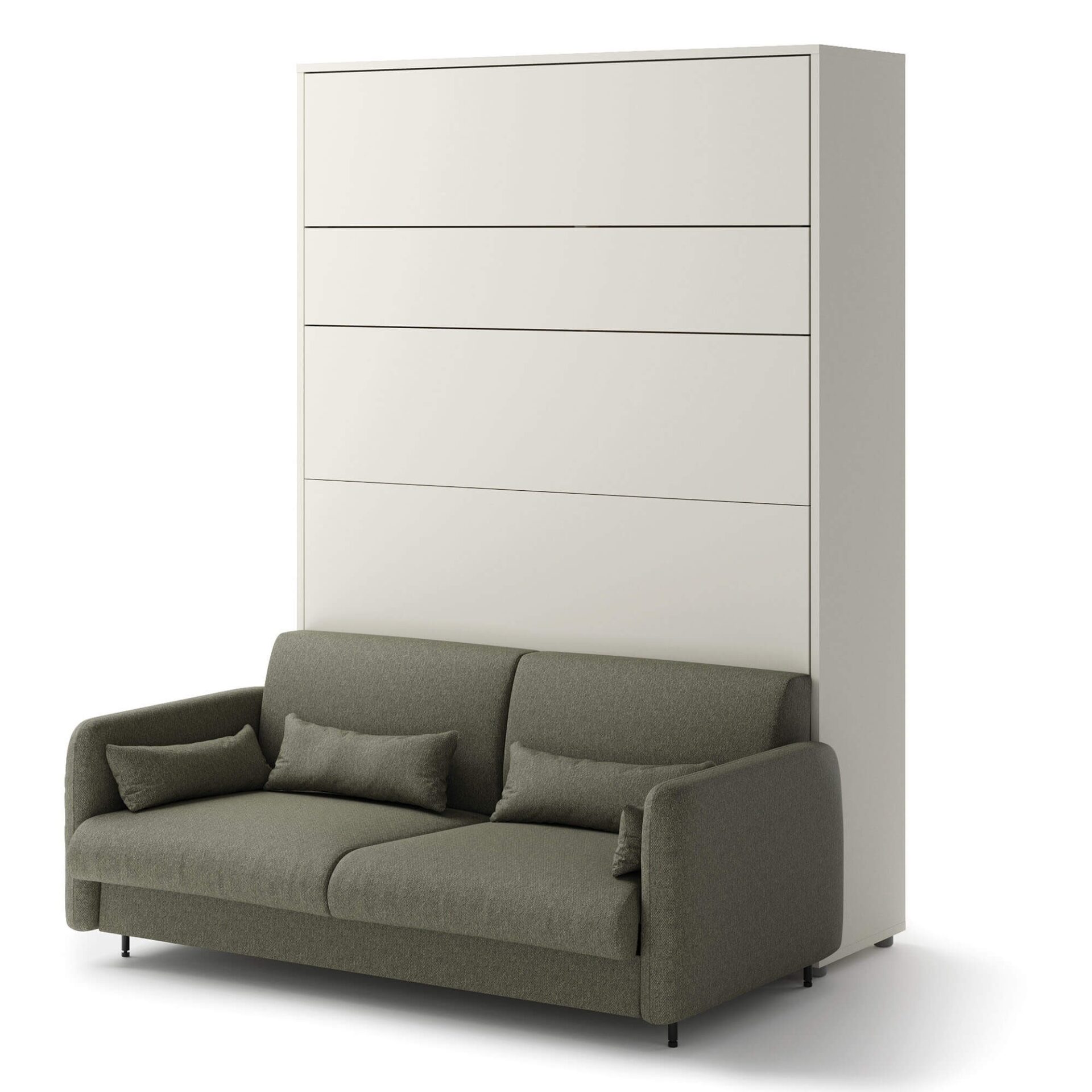 Lovos koncepcija BC-18 - Sofa 140, skirta BC-01 - žalia/pilka priekinė dalis — изображение 3