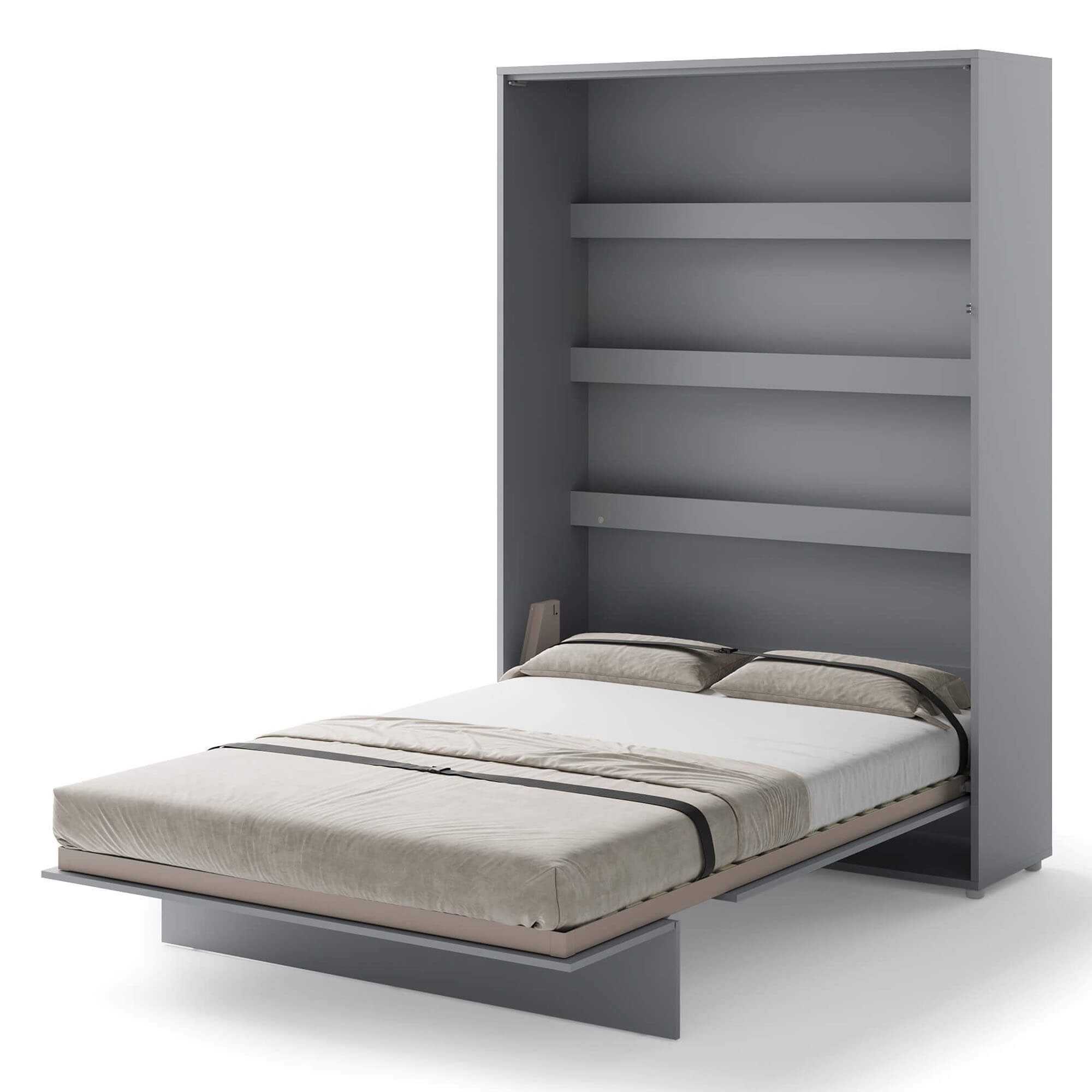 Lovos koncepcija BC-01 - vertikali prie sienos montuojama lova 140 - pilka — изображение 3