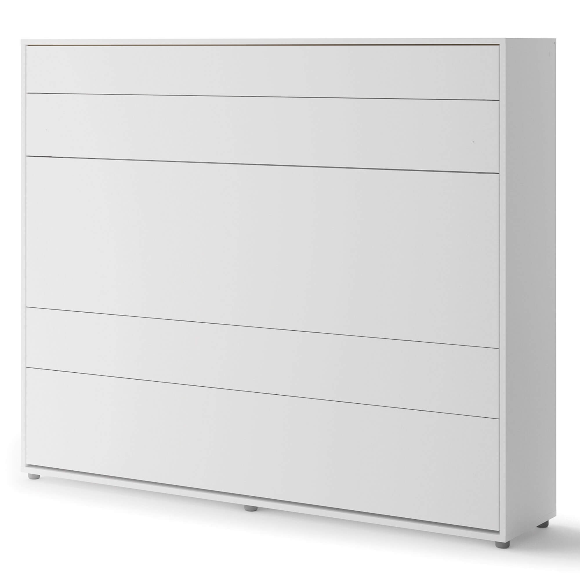 Lovos koncepcija BC-14 - horizontali prie sienos montuojama lova 160 - balta — изображение 4