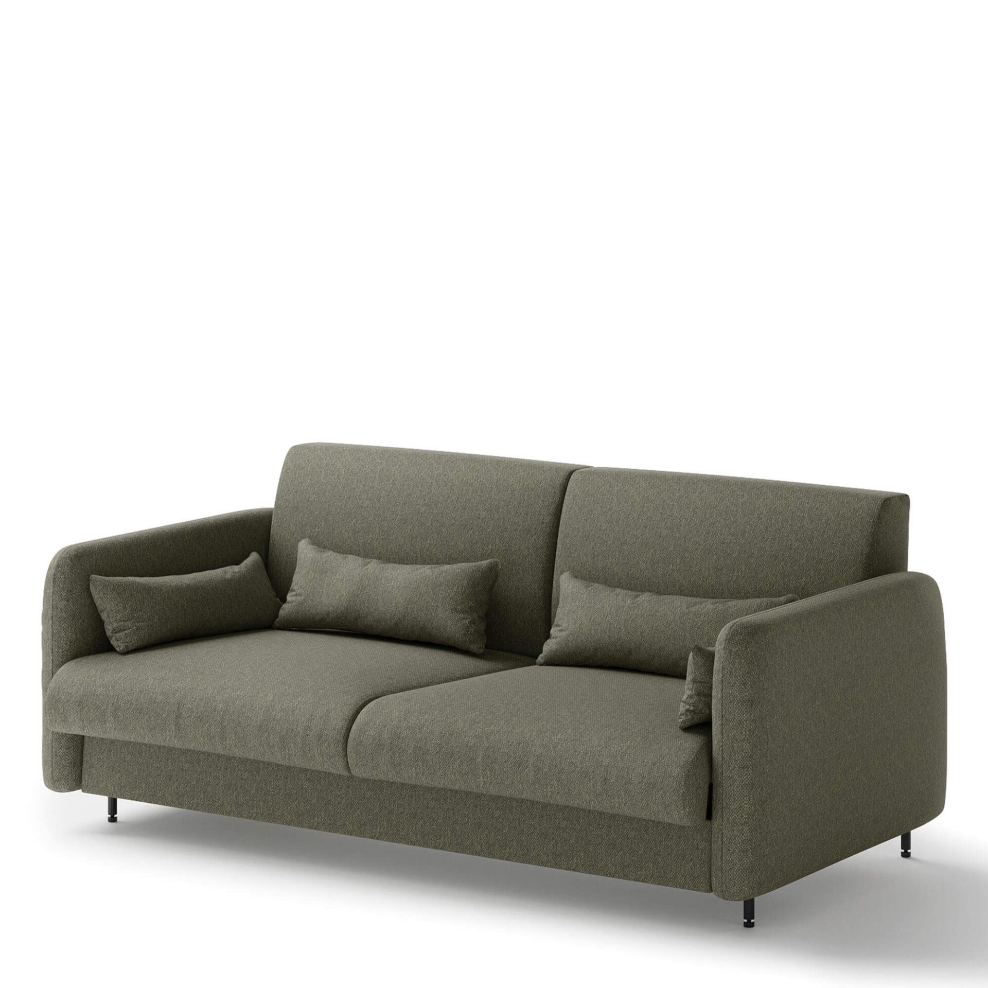 Lovos koncepcija BC-18 - Sofa 140, skirta BC-01 - žalia/pilka priekinė dalis — изображение 4