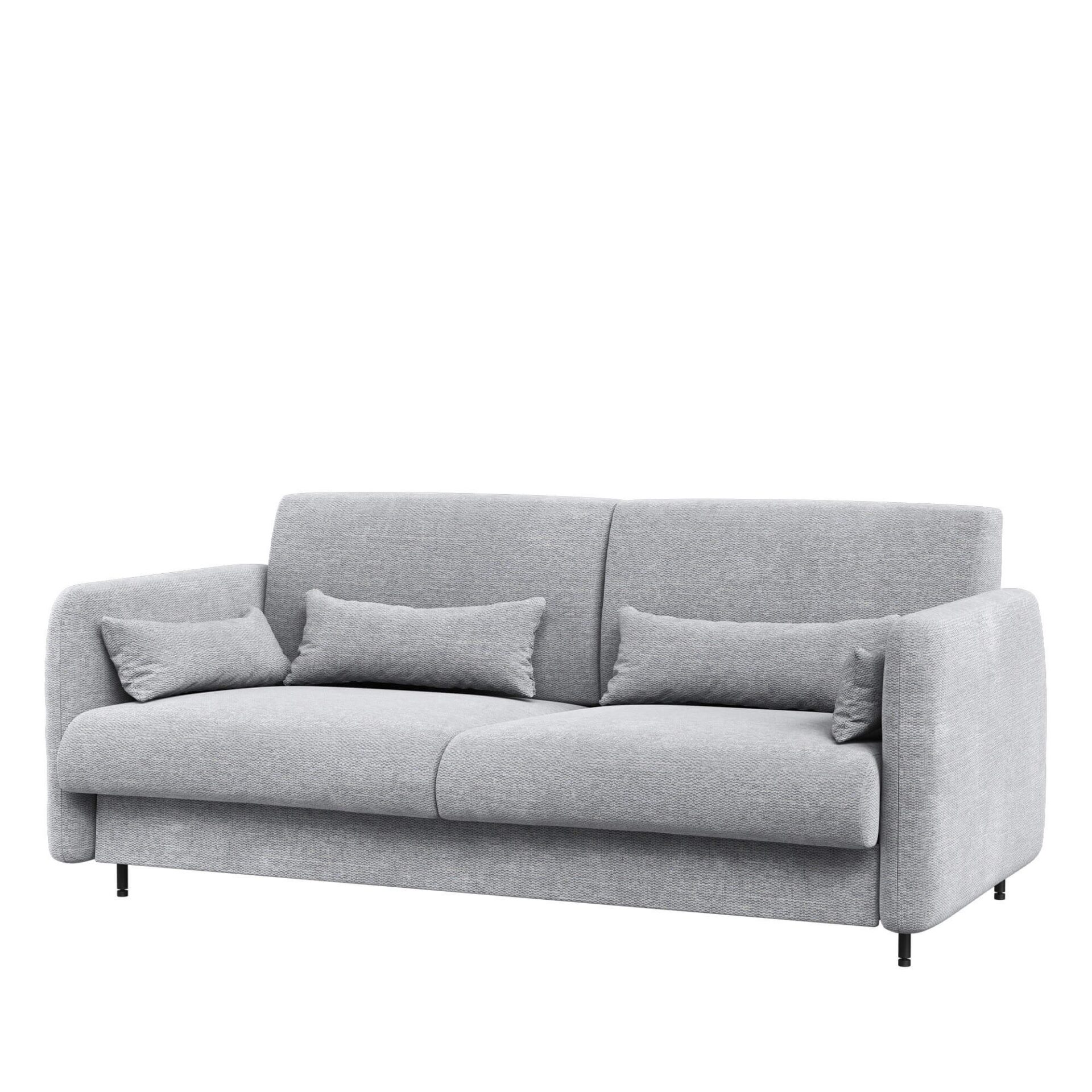 LOVOS KONCEPCIJA BC-19 - Sofa 160, skirta BC-12 - pilka ART 82626 / pilkas priekis - Paveikslėlis 5