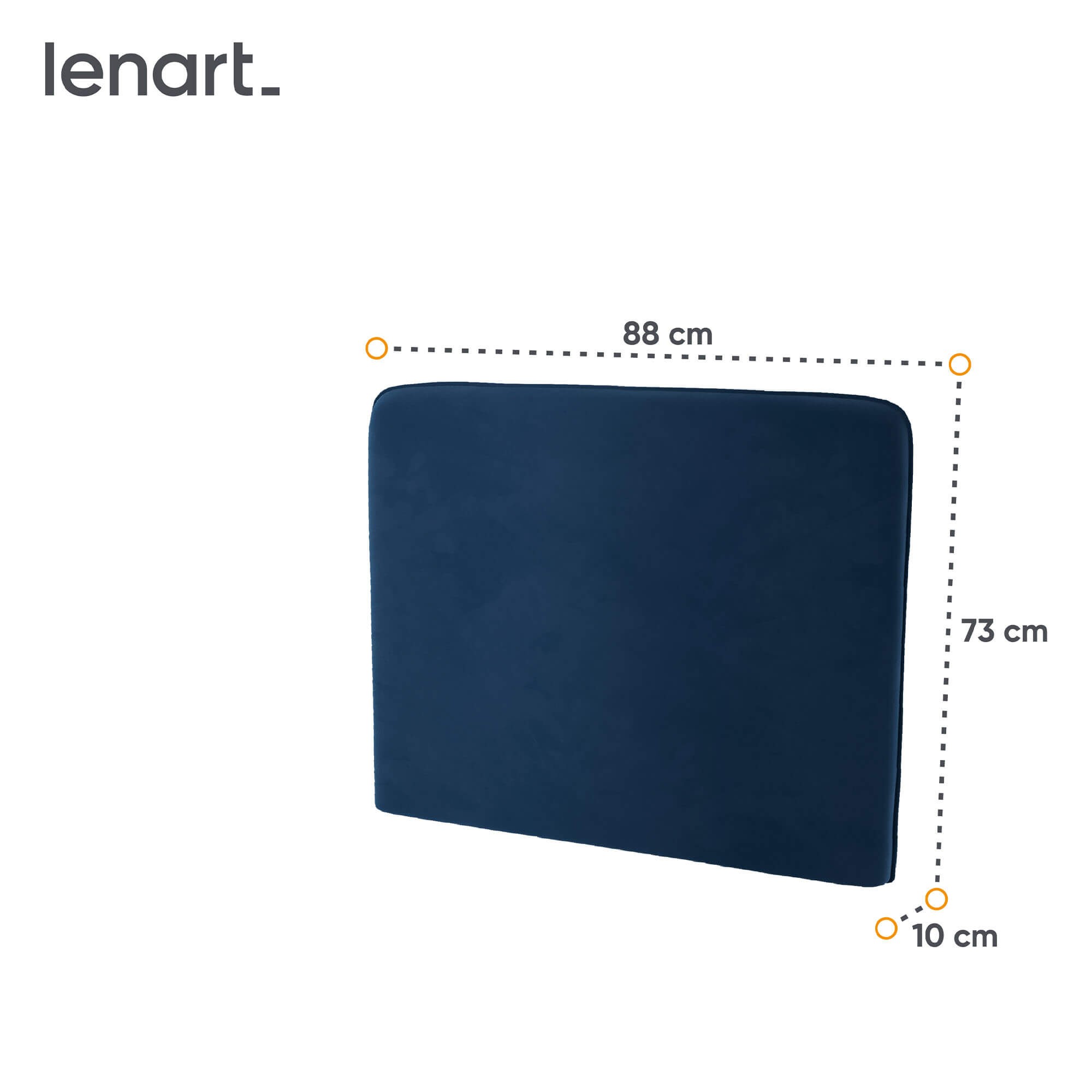 Lovos koncepcija BC-31 - minkšta galvos atrama 90, skirta BC-03 - tamsiai mėlyna — изображение 5