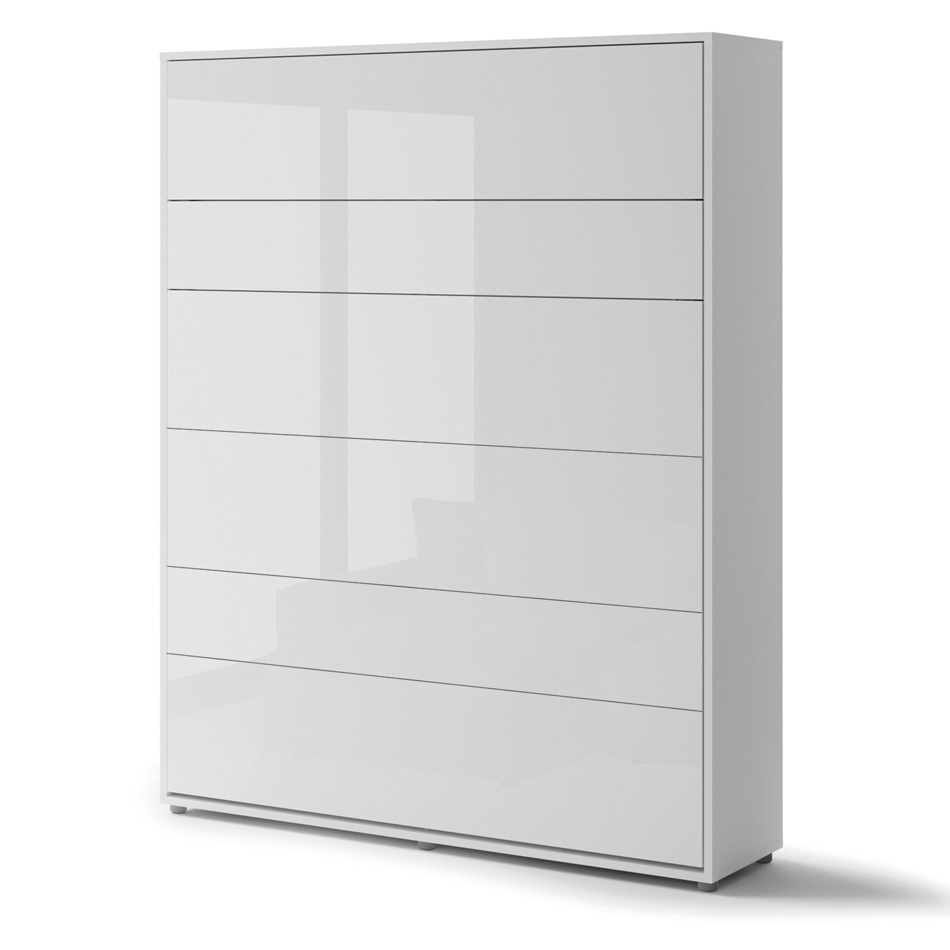 Lovos koncepcija BC-12p - vertikali sieninė lova 160 - balta blizgi — изображение 4