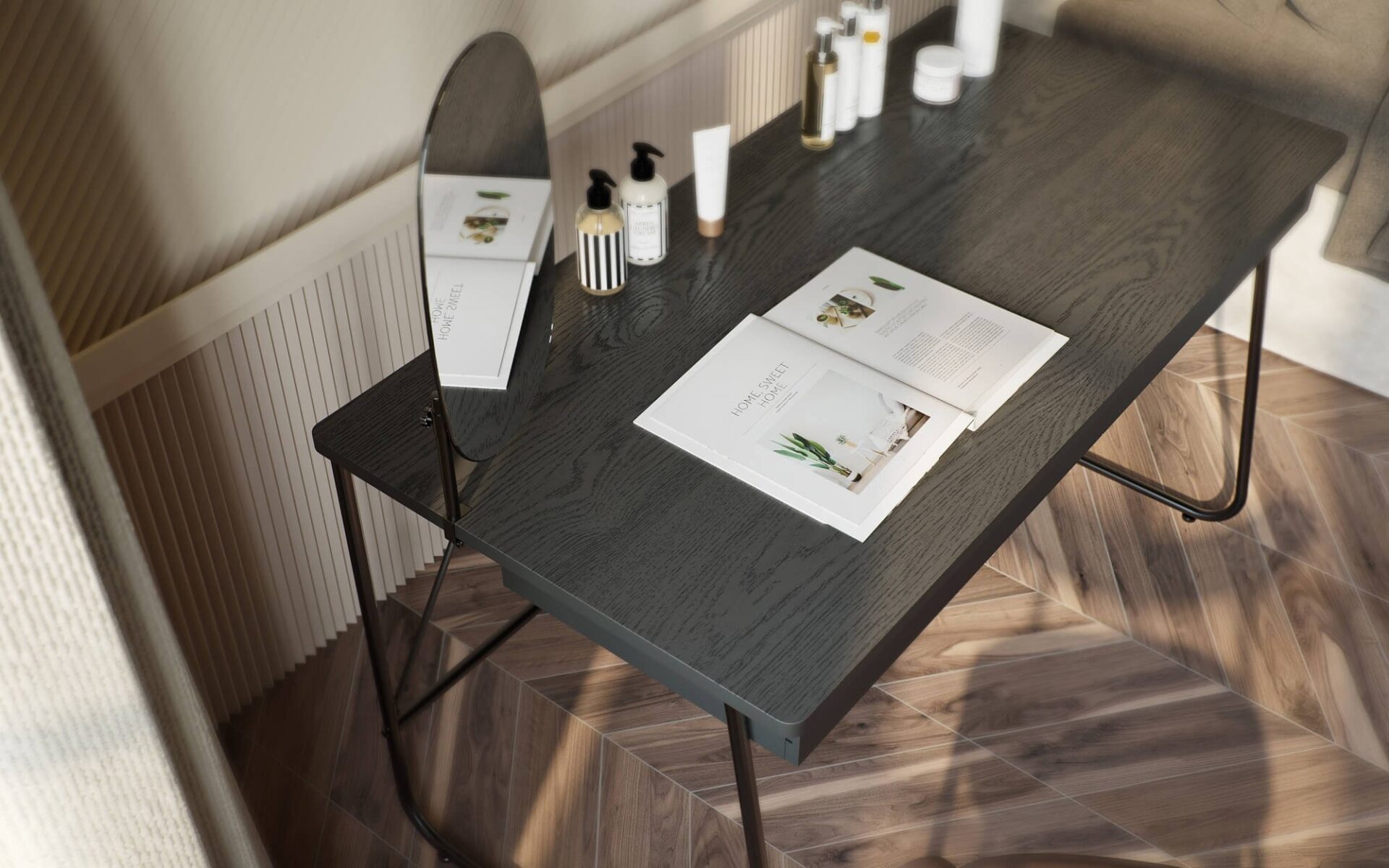 MATCH MB-01 stalas | Juodas — изображение 3