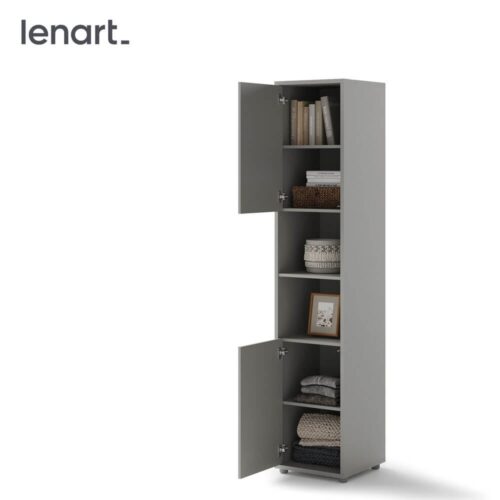 Lovos koncepcija BC-08 – 2d spintelė – pilka