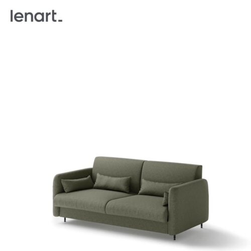 Lovos koncepcija BC-18 – Sofa 140, skirta BC-01 – žalia/dirbtinio ąžuolo fasadas