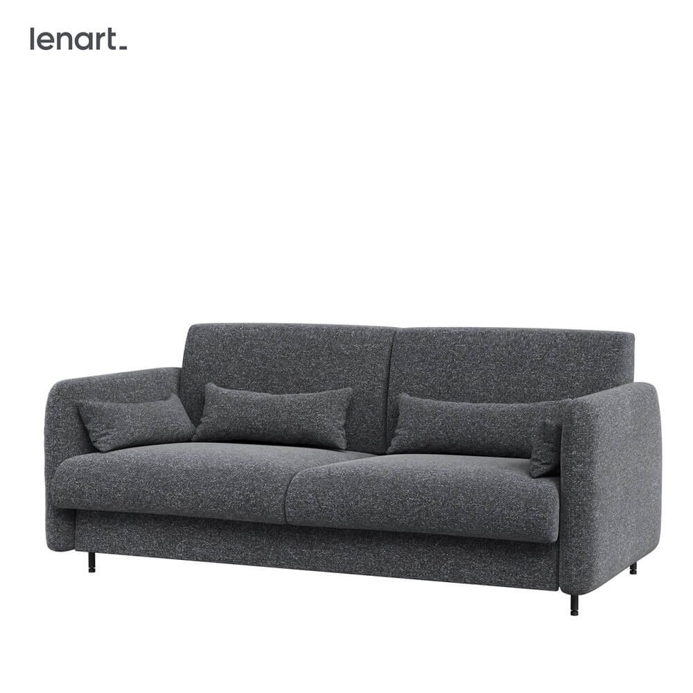 Lovos koncepcija BC-35 - Sofa 180, skirta BC-13 - grafito/artisan ąžuolo fasadas