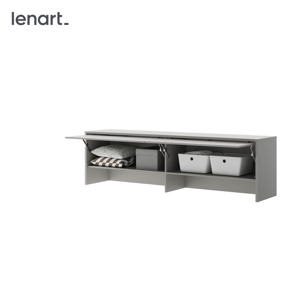 BED CONCEPT BC-09 - prailginimas BC-04 - pilka