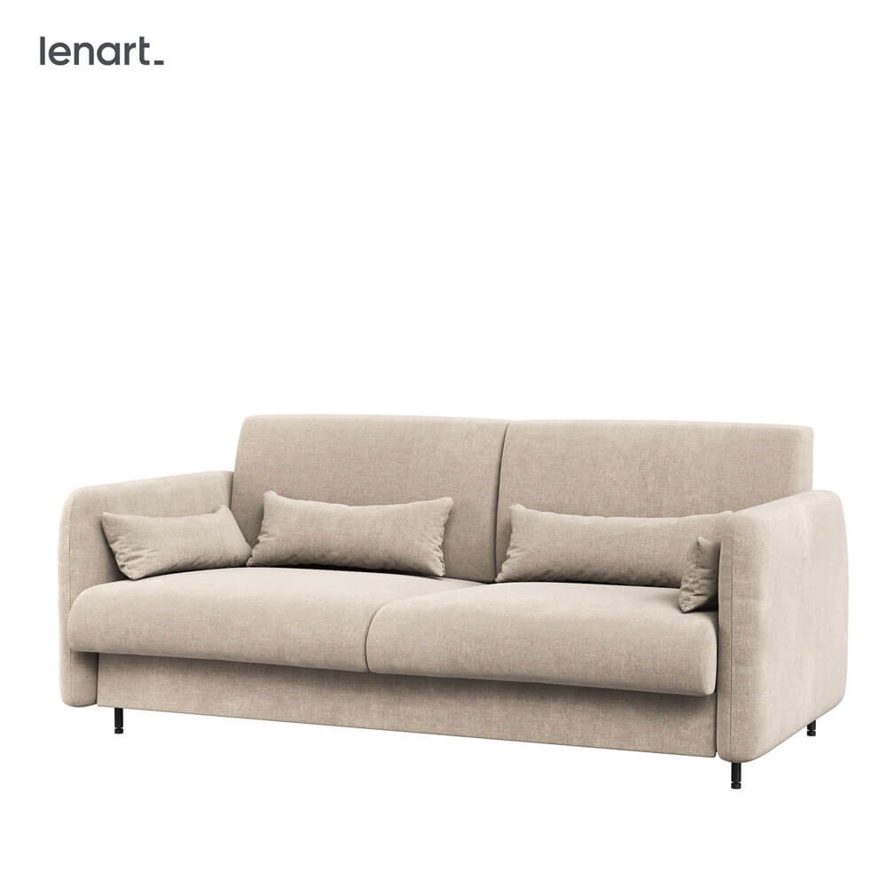Lovos koncepcija BC-35 - Sofa 180, skirta BC-13 - smėlio/baltas priekis