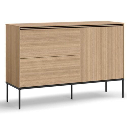 Komoda 1d2s VISSO VI-03 | Linijinis ąžuolas