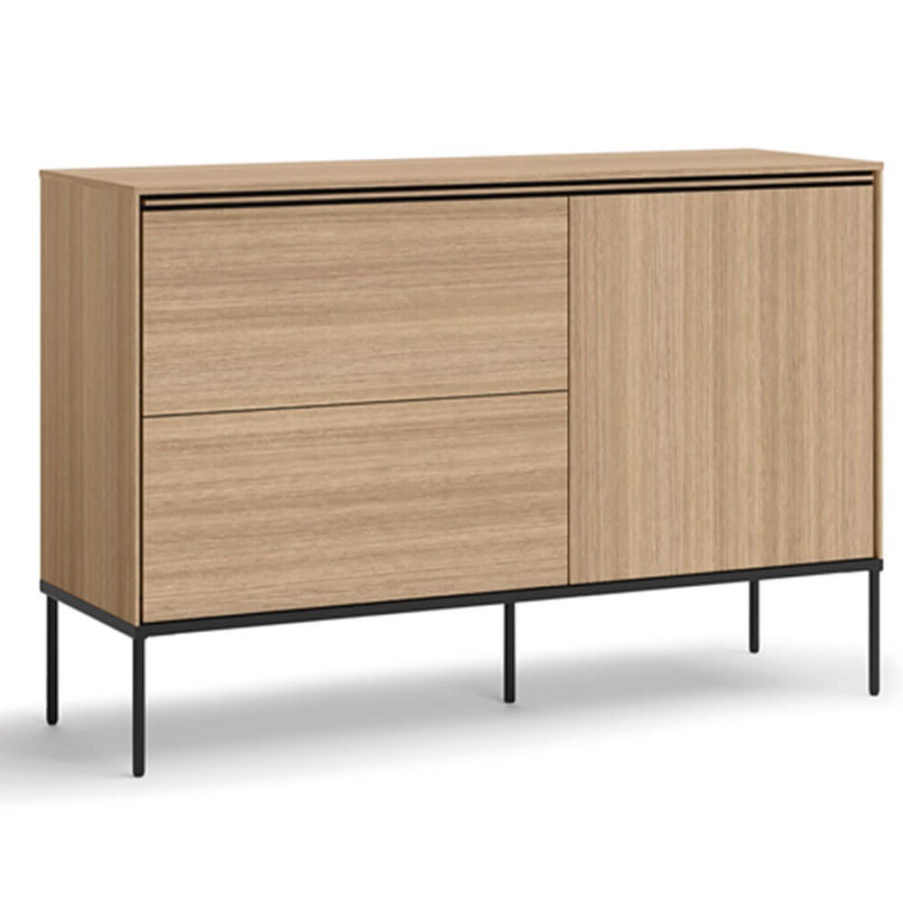 Komoda 1d2s VISSO VI-03 | Linijinis ąžuolas