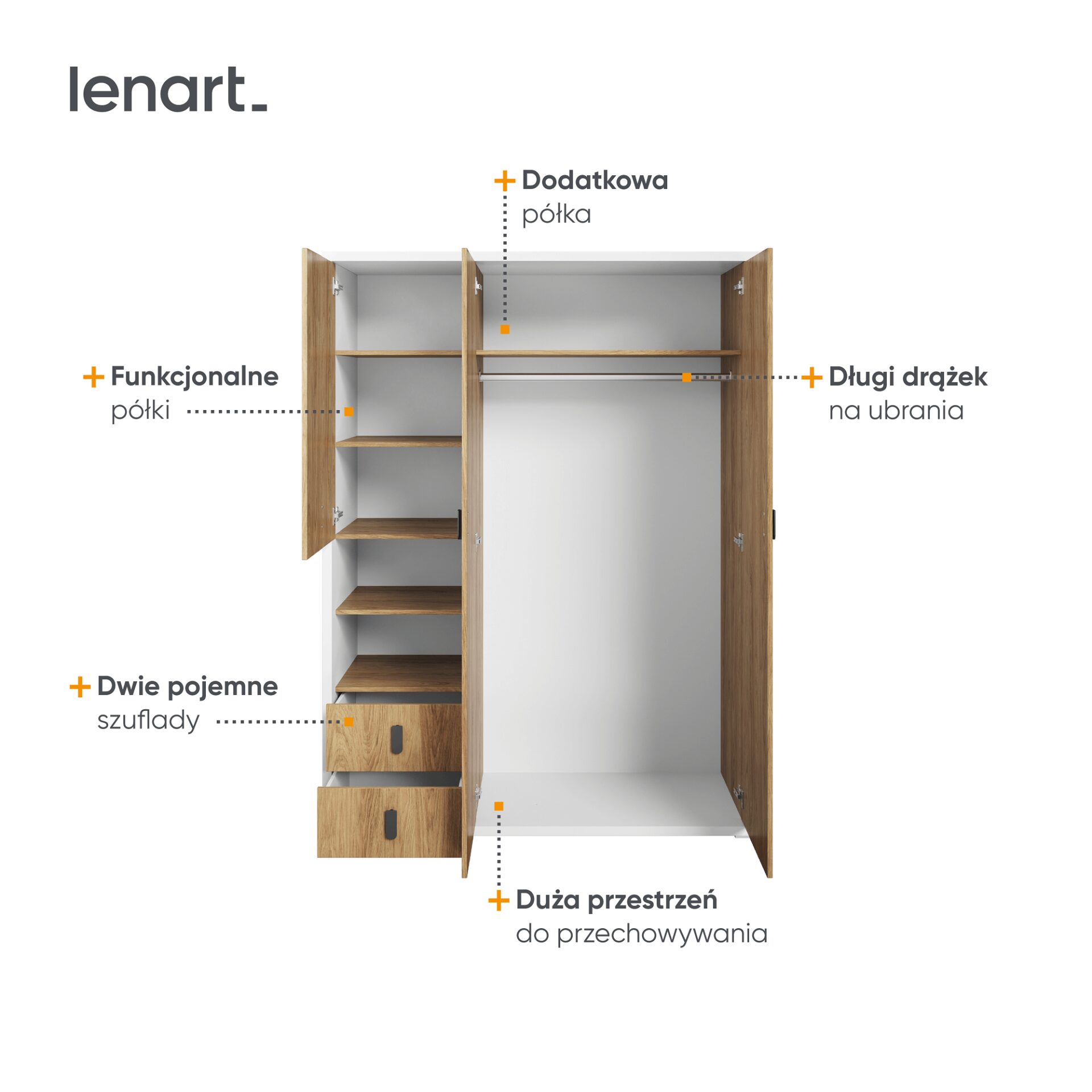 SIMI MS-01 spinta balta / natūrali hikorija — изображение 3