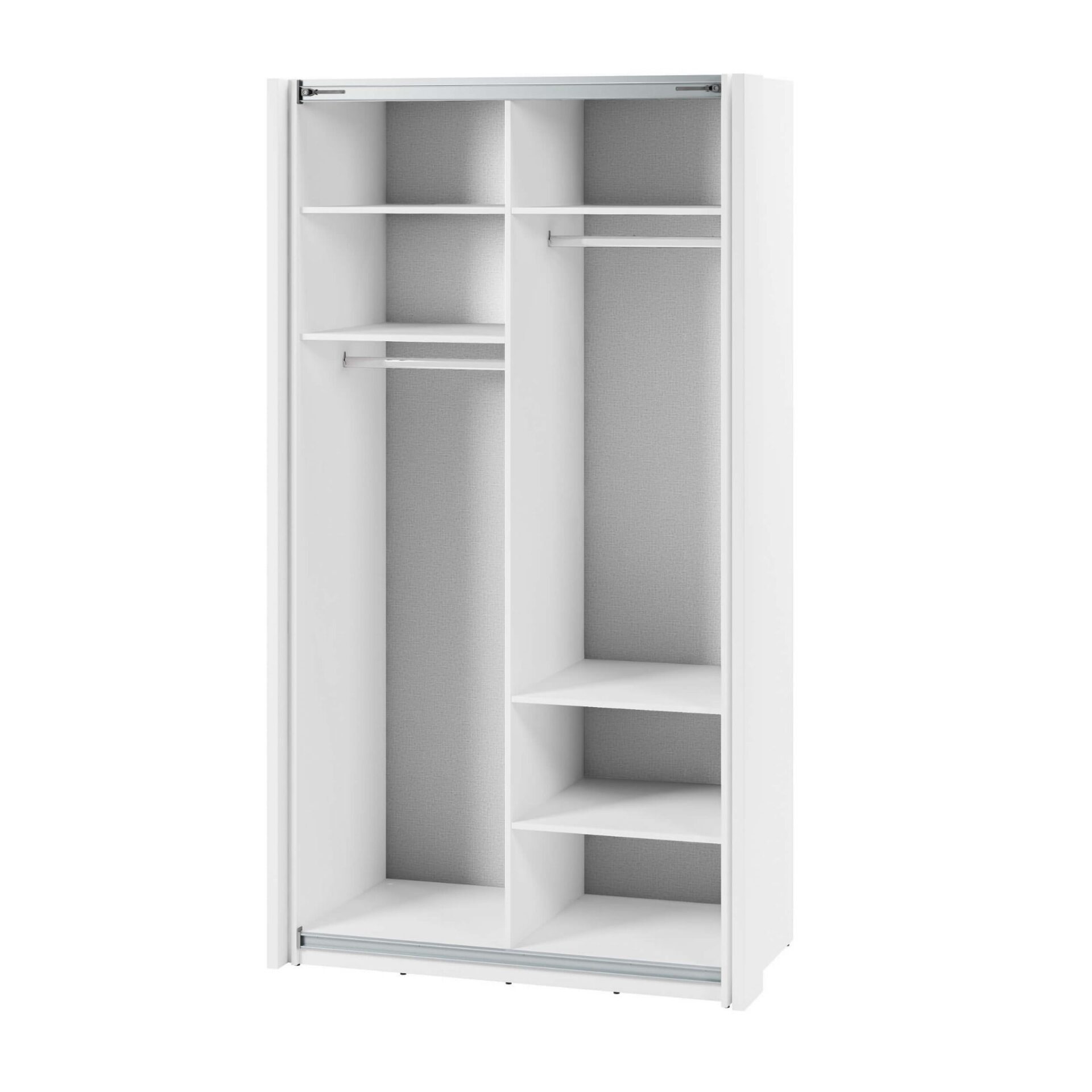 Stumdoma spinta su veidrodžiu MAXI MX-01 | 120 | Balta - Paveikslėlis 5