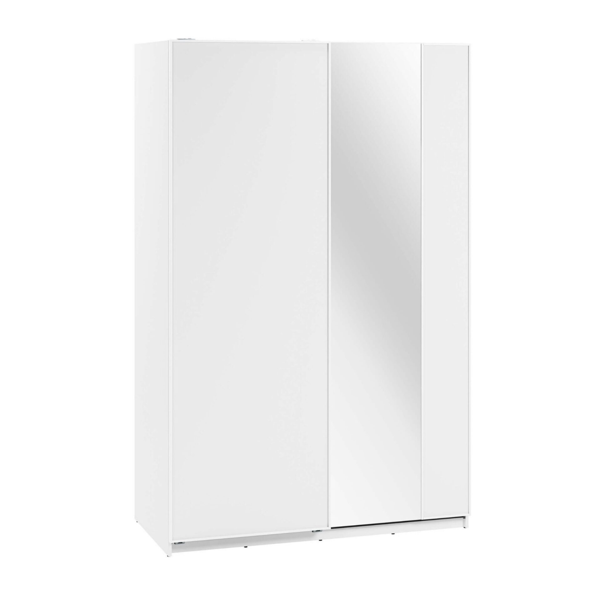 Stumdoma spinta su veidrodžiu MAXI MX-02 | 150 | Balta