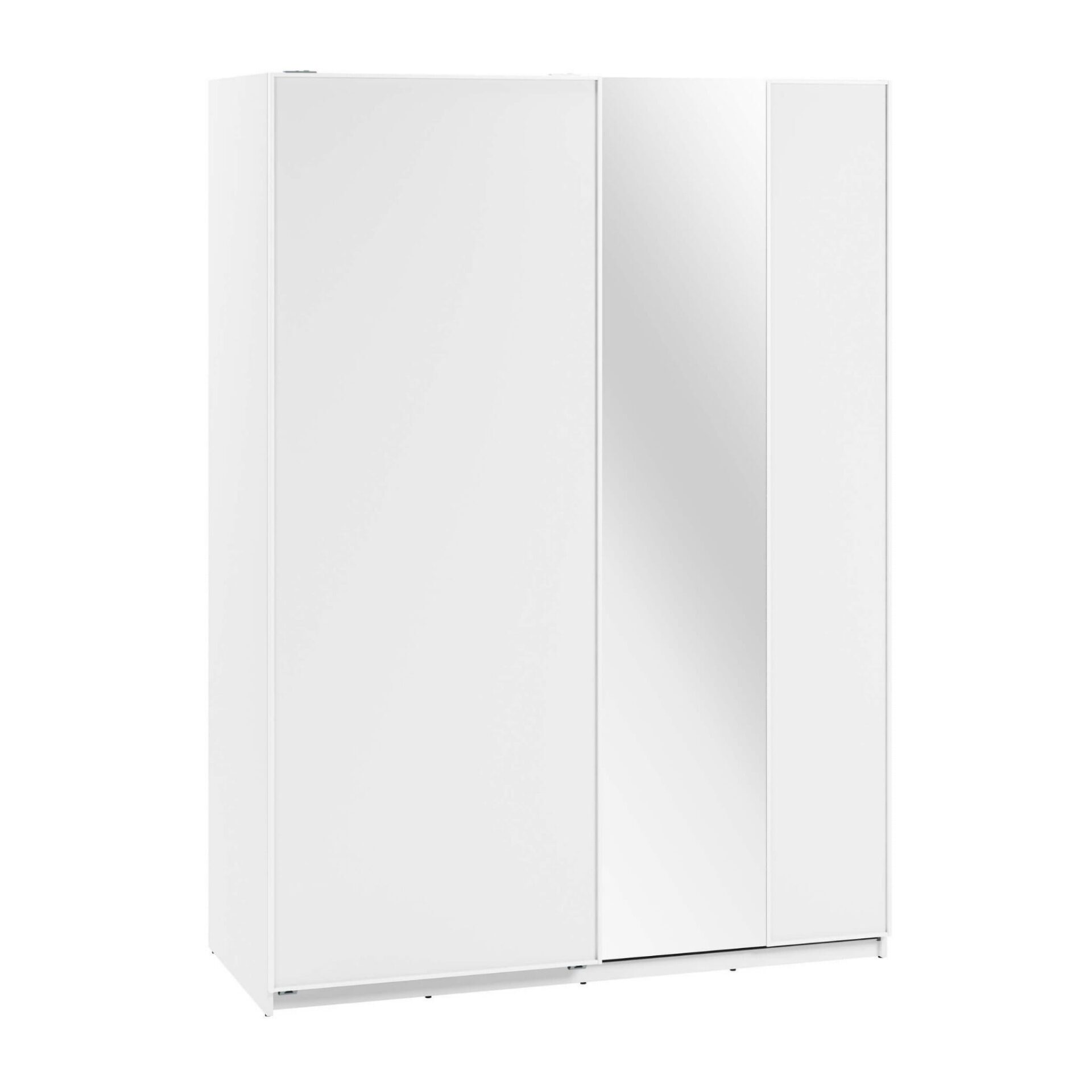 Stumdoma spinta su veidrodžiu MAXI MX-03 | 170 | Balta