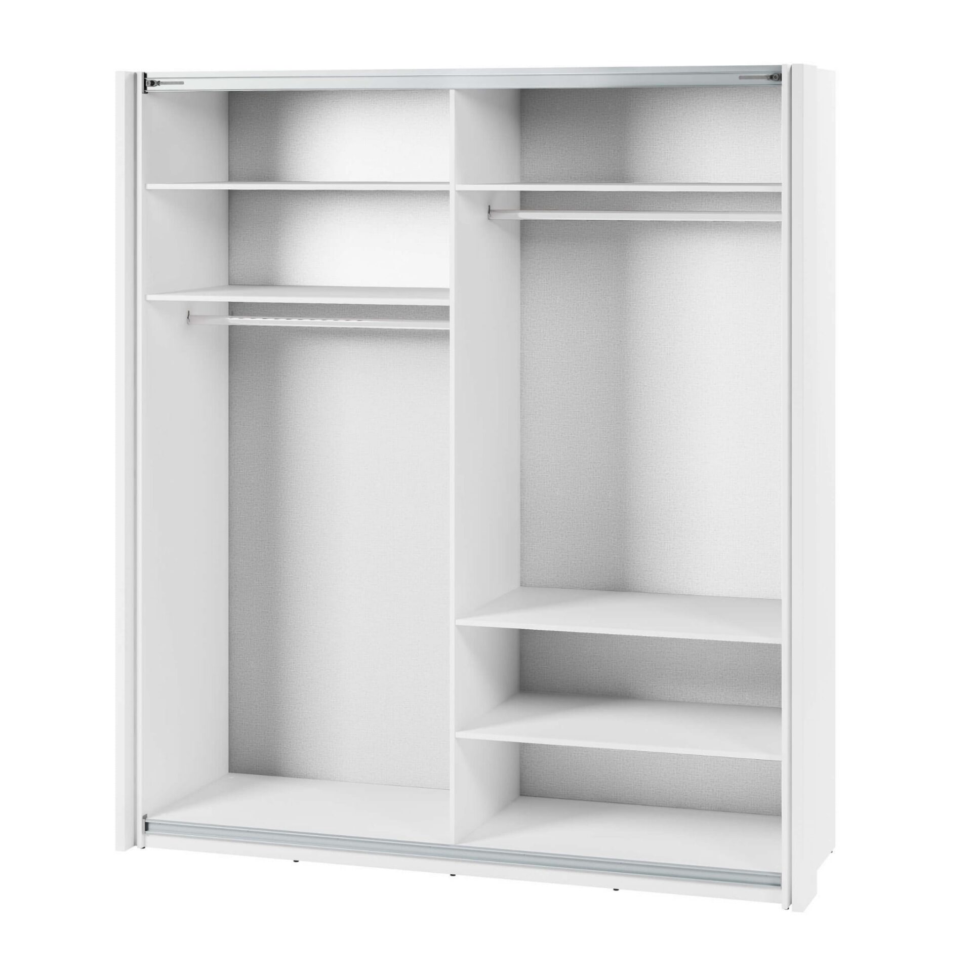 Stumdoma spinta su veidrodžiu MAXI MX-04 | 200 | Balta - Paveikslėlis 5