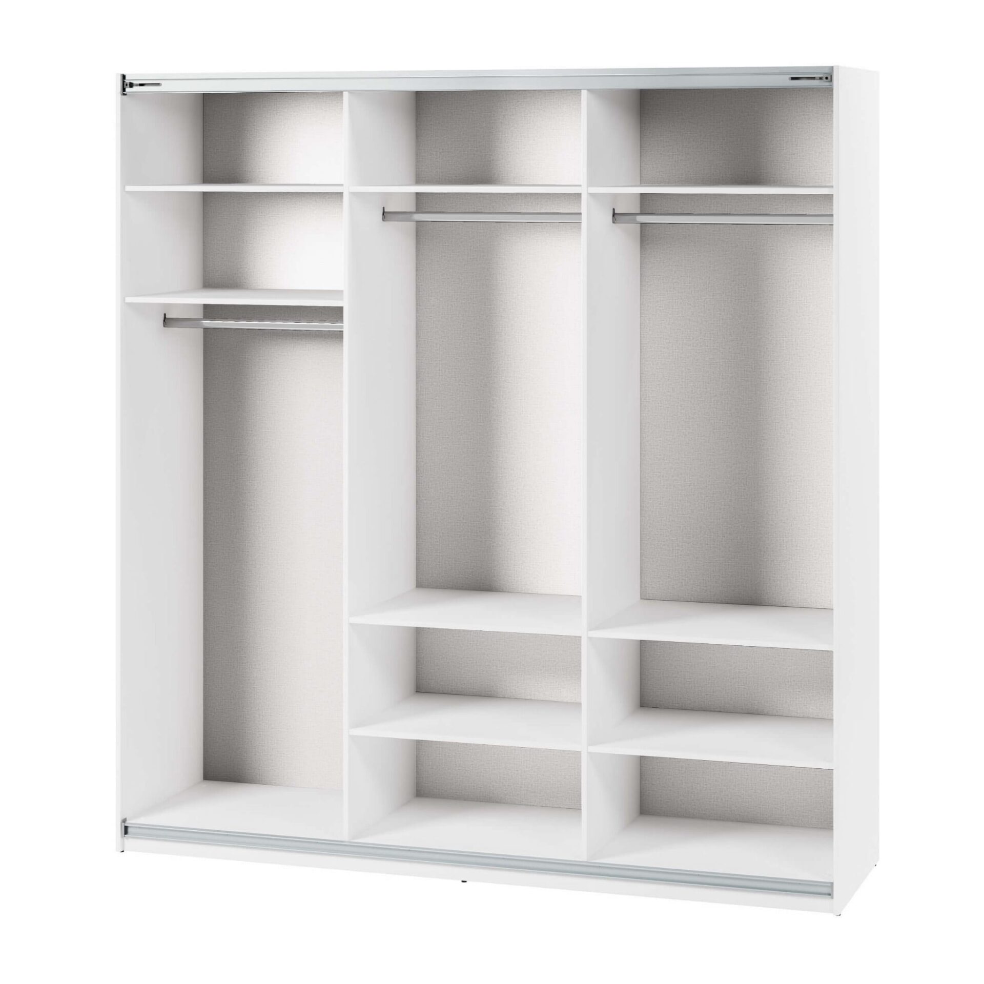 Stumdoma spinta su veidrodžiu MAXI MX-05 | 220 | Balta - Paveikslėlis 2