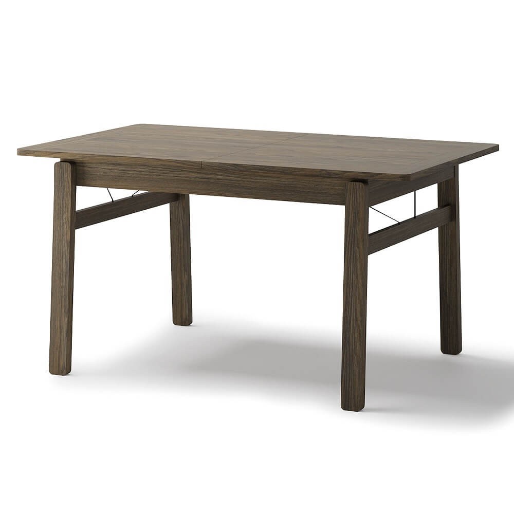 PLOT PT-01 išskleidžiamas stalas | 149-269 | Tamsaus ąžuolo