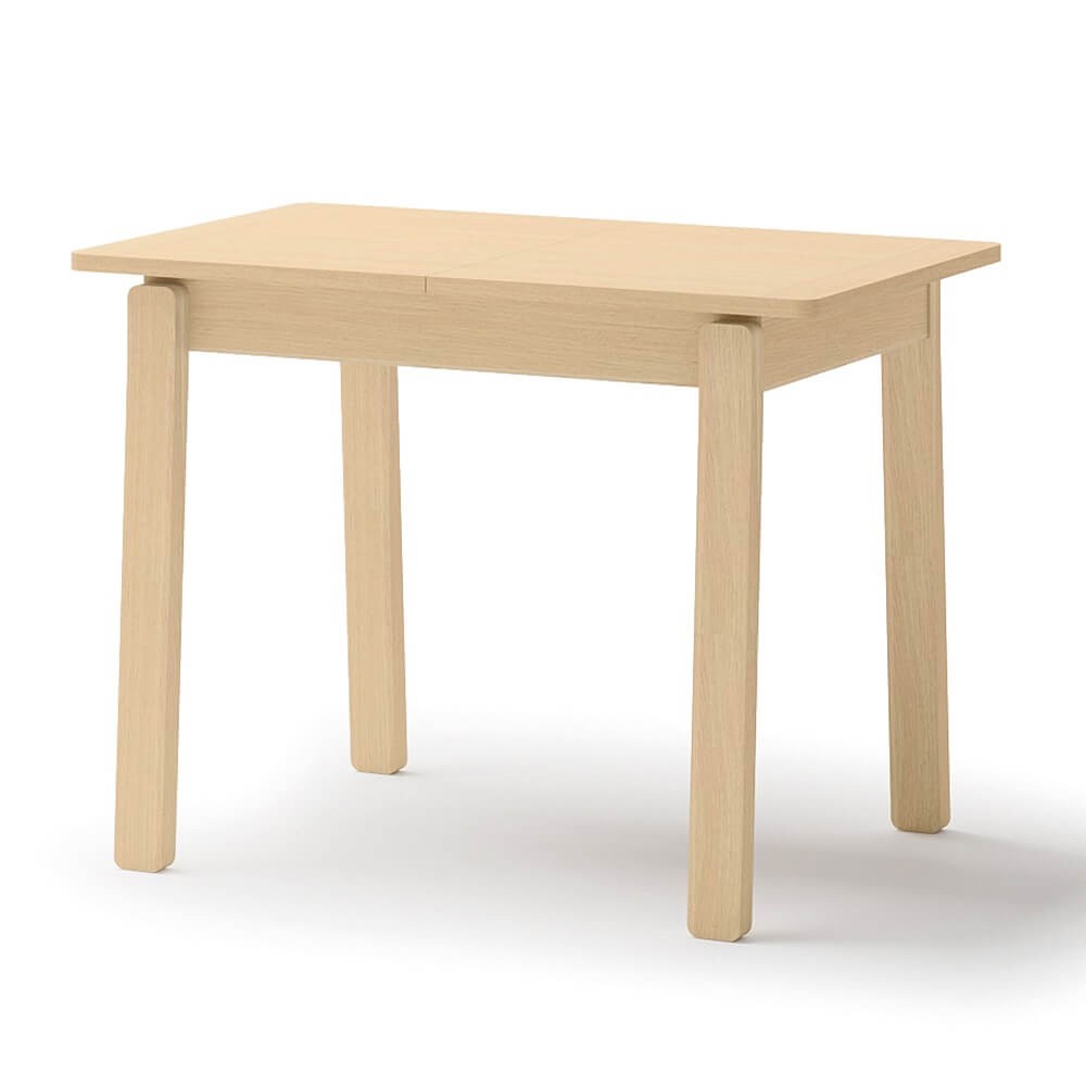 PLOT PT-02 išskleidžiamas stalas | 104-224 | Šviesaus ąžuolo