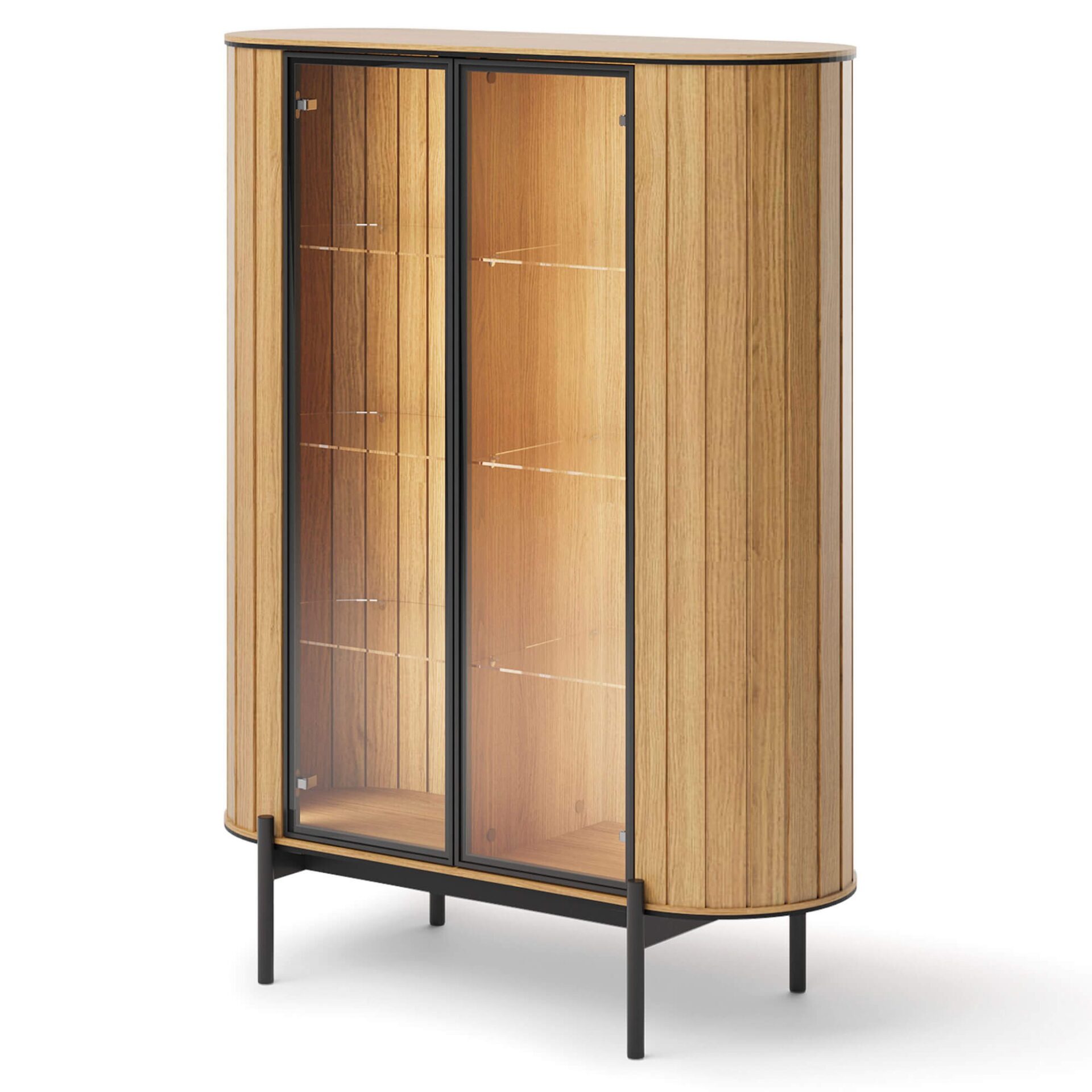 ROTTO RT-10 2W vitrininė spinta | Vincenza ąžuolas — изображение 4