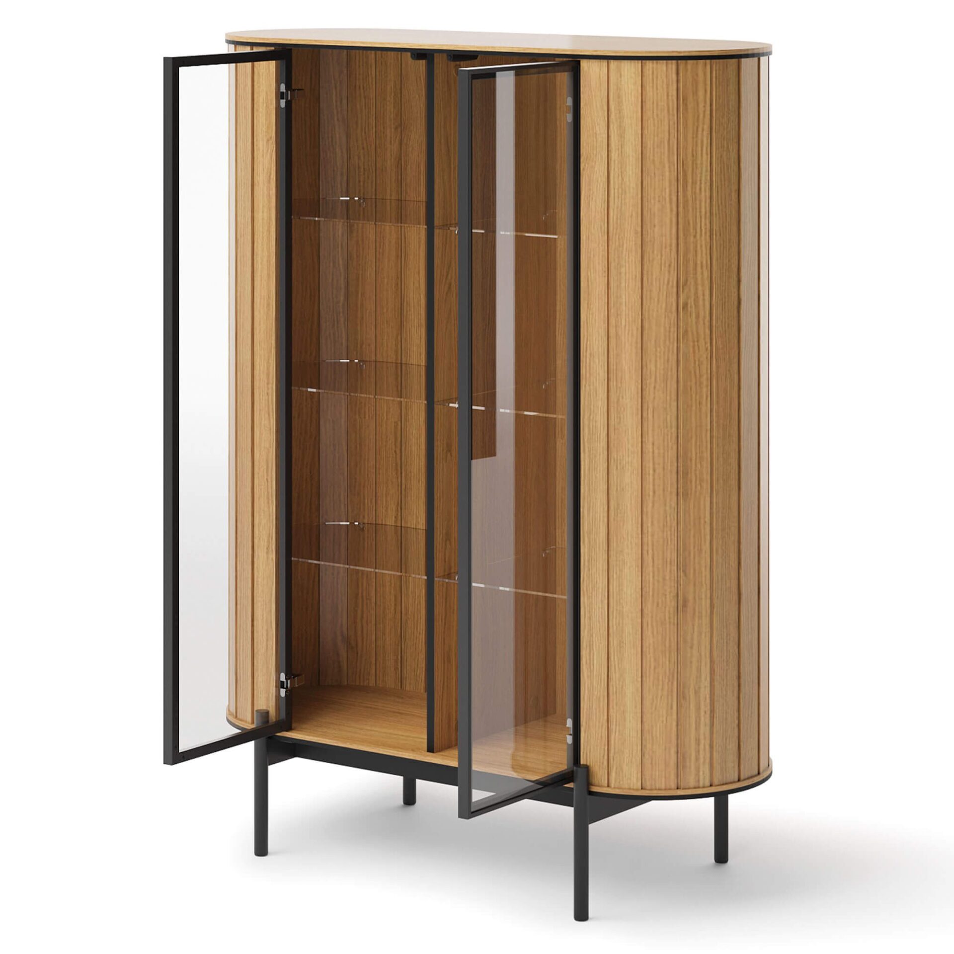 ROTTO RT-10 2W vitrininė spinta | Vincenza ąžuolas — изображение 3