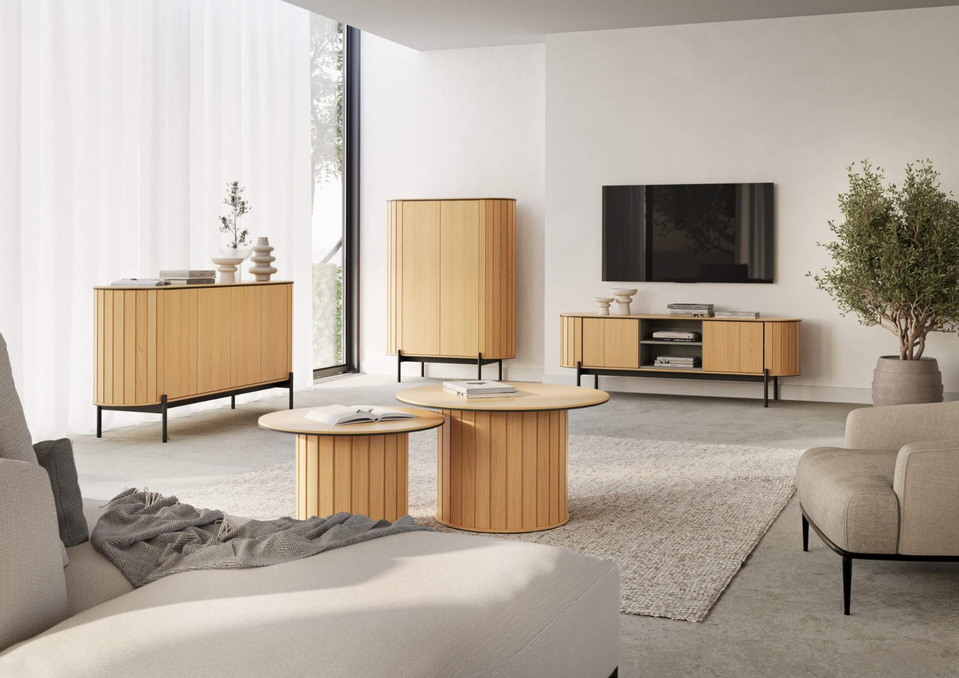 ROTTO RT-02 2D komoda | Vincenza ąžuolas, eukaliptas — изображение 7